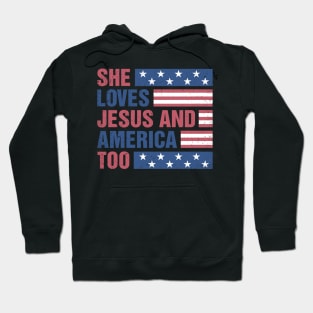 America She Love Hoodie